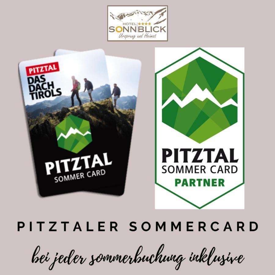 Hotel Sonnblick Sankt Leonhard im Pitztal Exteriör bild